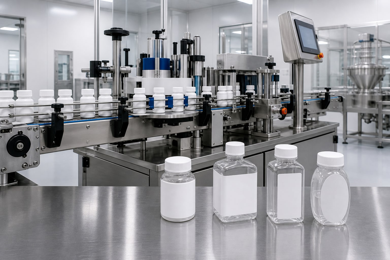 Choose a Bottle Labeling Machine | H M Pharma Machines