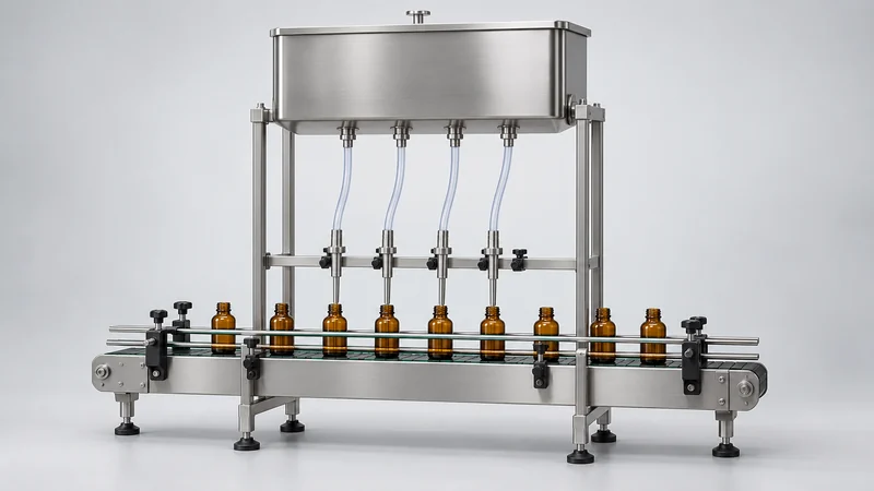 AI-generated conceptual liquid-filling illustration; final configuration varies by application.