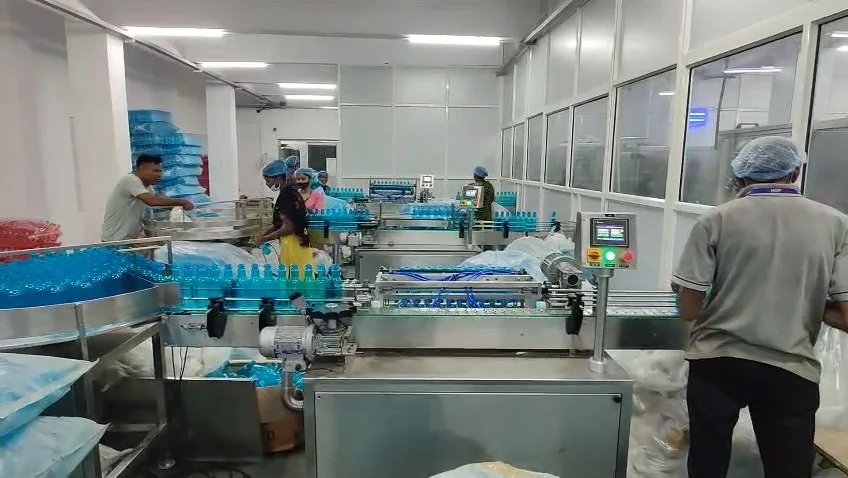 Automatic Air Jet Bottle Cleaning Machine video thumbnail